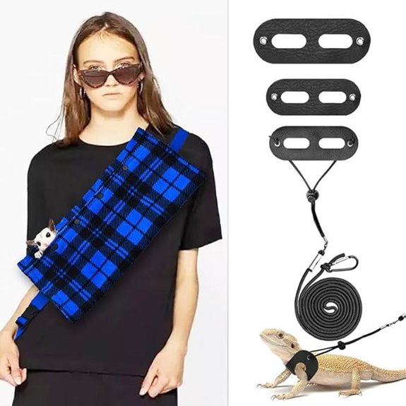 Small Animal Sling Carrier with Adjustable Strap (3 Sizes)