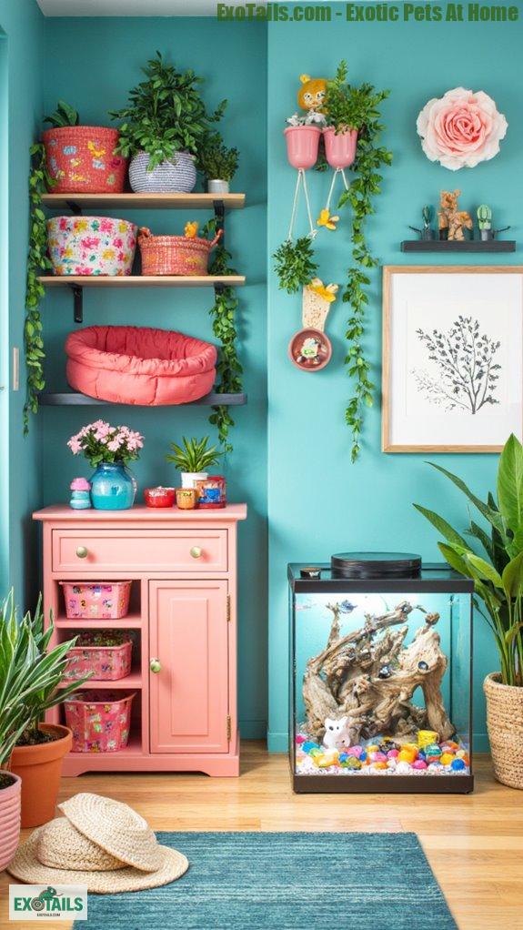 aesthetic multi species pet room