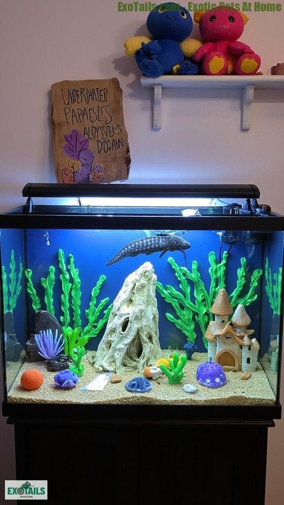 aloysius loves spacious tank