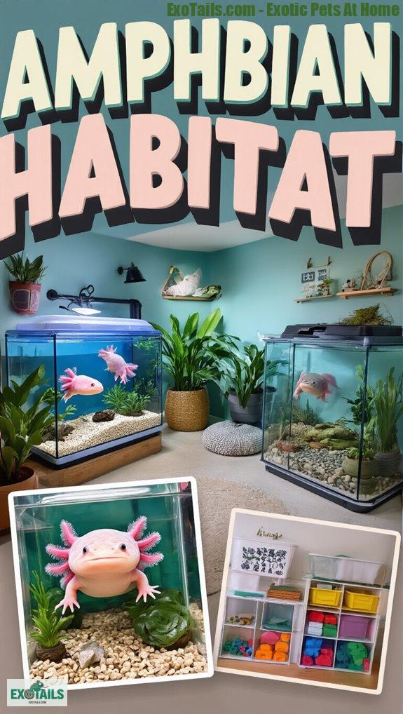 amphibian habitat room design