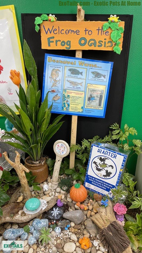 amphibian habitat signage essentials