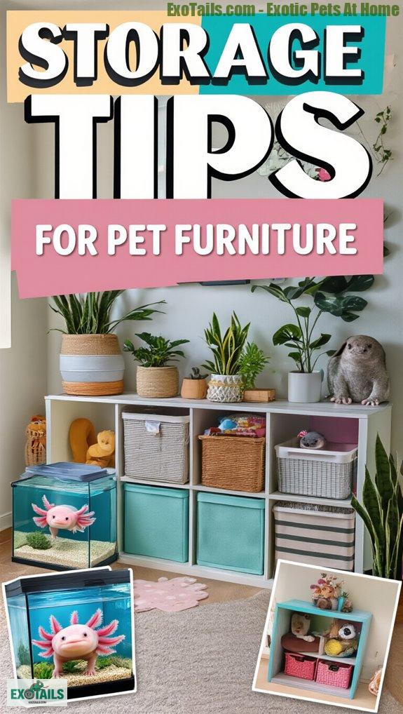 animal room furniture organization