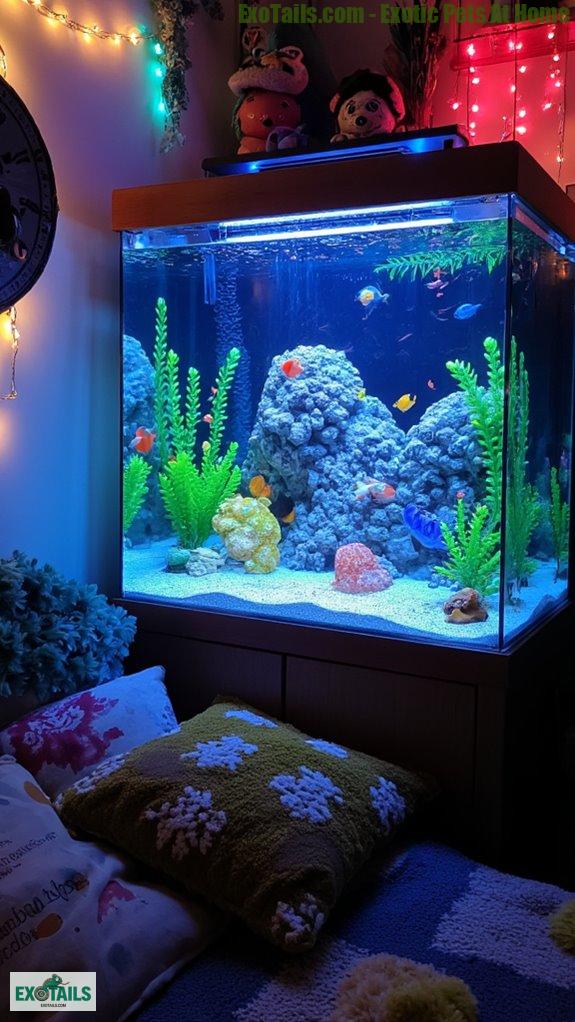 aquarium atmosphere lighting options