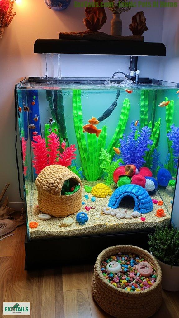 aquatic pet interactive exploration