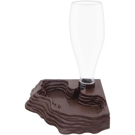 SLSON Reptile Water Feeder Automatic Dispenser (Brown)