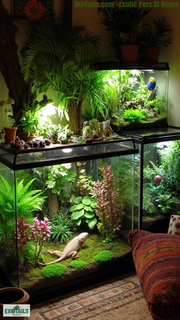 balancing plant and animal lighting