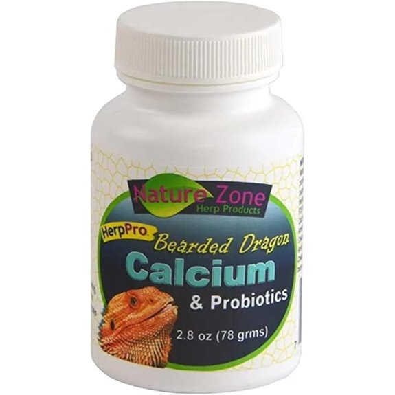 Bearded Dragon Pro Supplements: Calcium/Probiotics