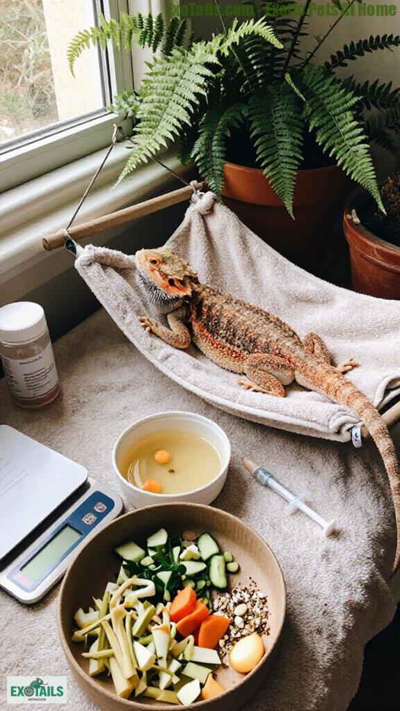 bearded dragon post laying care