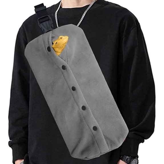HAICHEN TEC Bearded Dragon Travel Sling Carrier