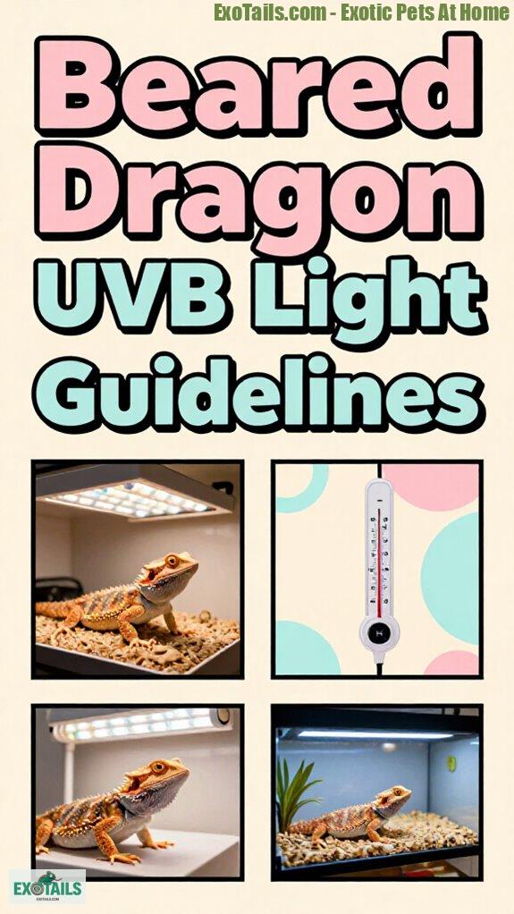 bearded dragon uvb guidelines