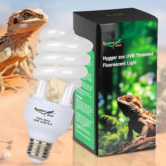 UVB Reptile Light Bulb for Bearded Dragons