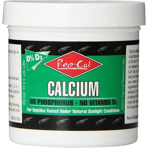 Rep-Cal Phosphorous-Free Calcium Powder for Reptiles (4.1 oz)