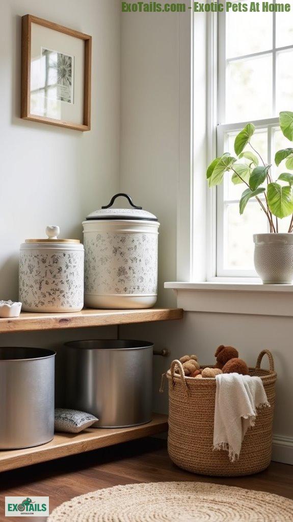 chic pet storage solutions