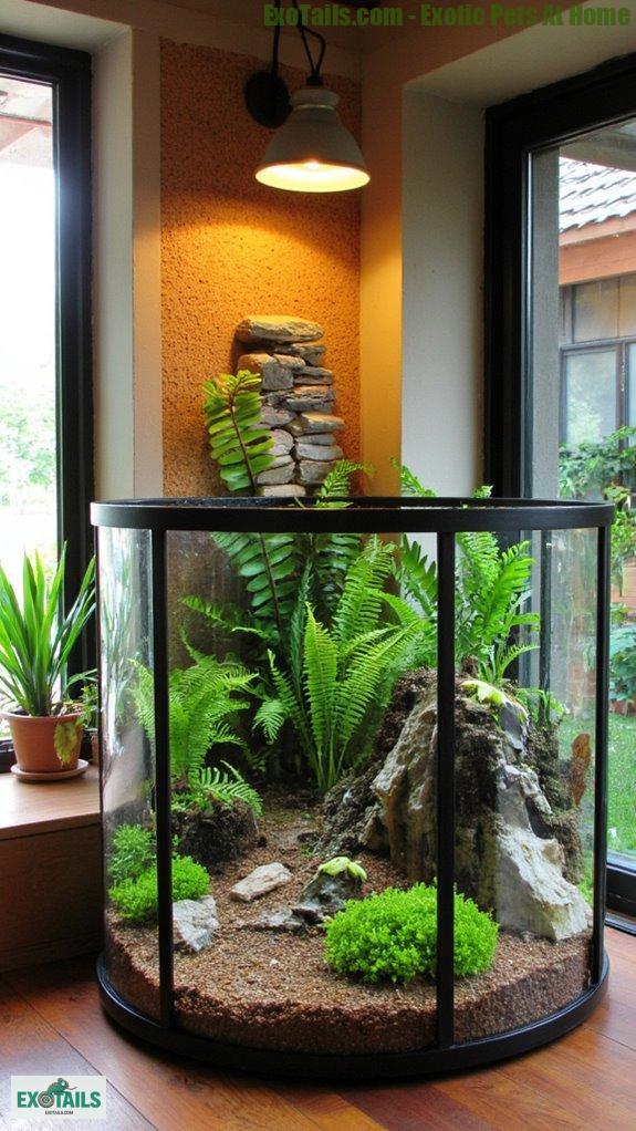 choosing bioactive terrarium backgrounds