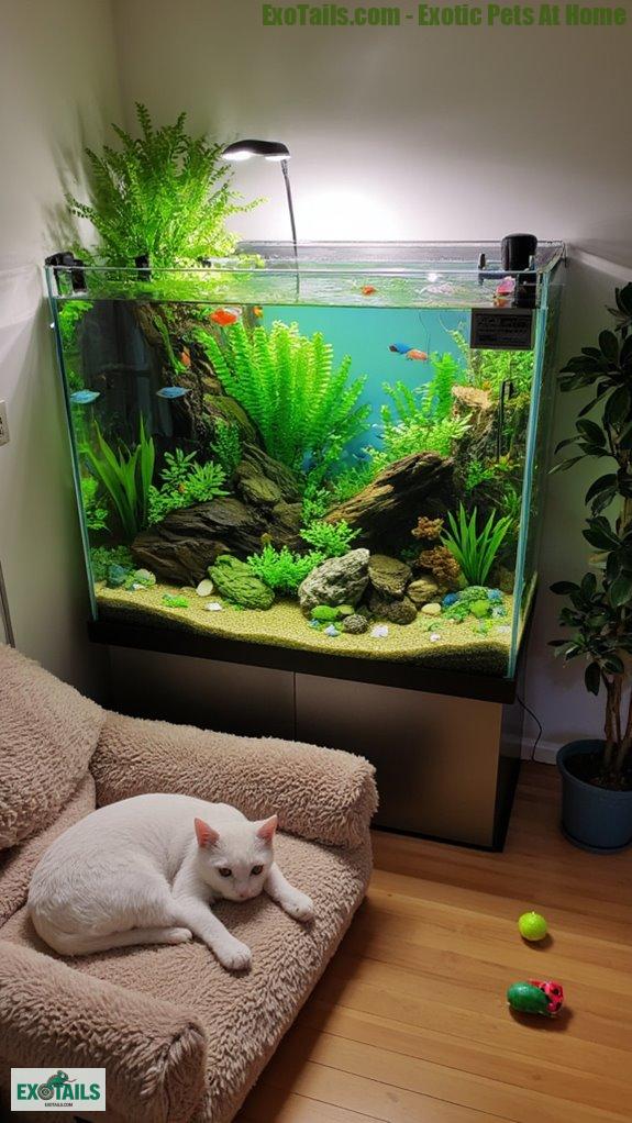 choosing ideal aquarium size