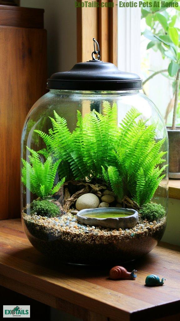 choosing proper snail container