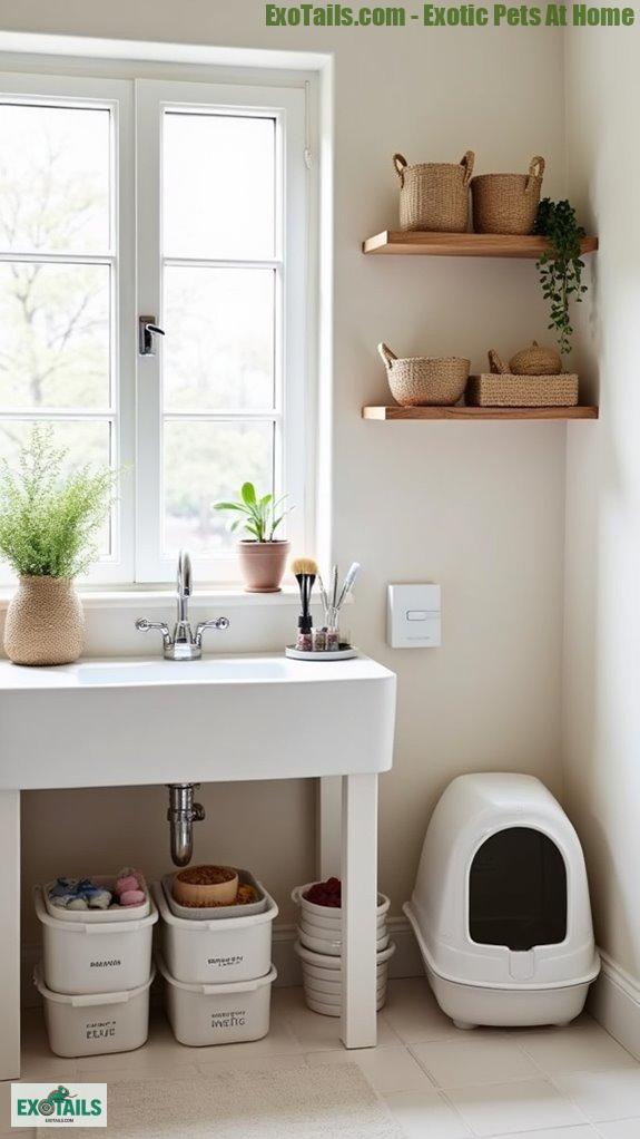 clever pet storage solutions