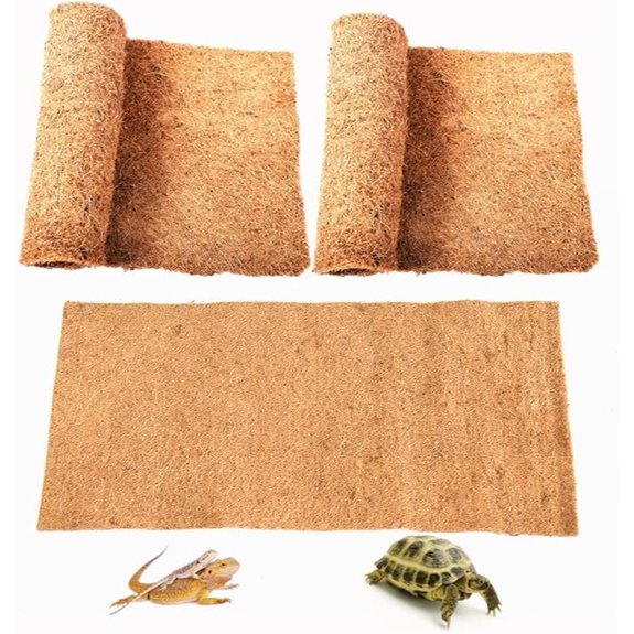 Reptile Carpet: Coconut Fiber Terrarium Bedding (2 Pack)