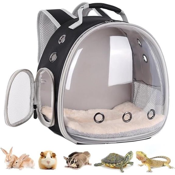 Portable Small Animal Backpack Travel Carrier Bag