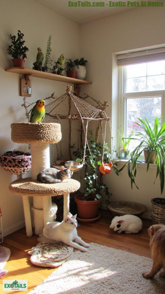 compatible pet cohabitation strategies