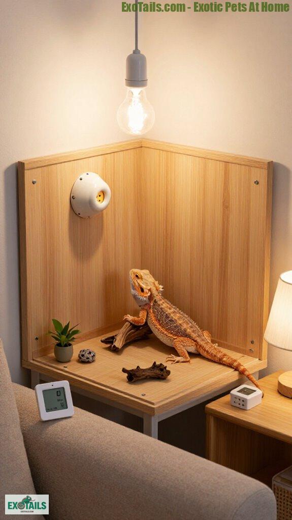 consistent basking temperature equipment