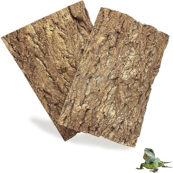 Cork Terrarium Backdrop 11.8”x7.9” (2 Pack)