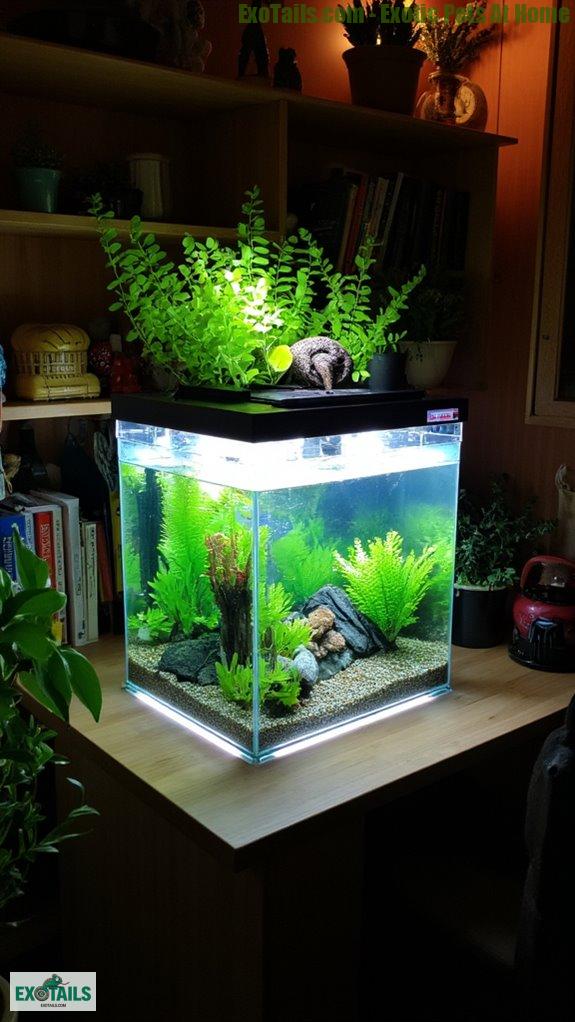 cozy aquatic roommate care