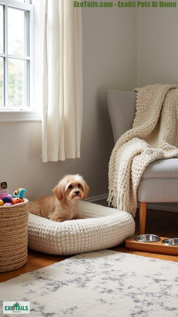 cozy defined pet zone