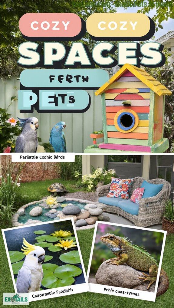 cozy pet friendly outdoor areas