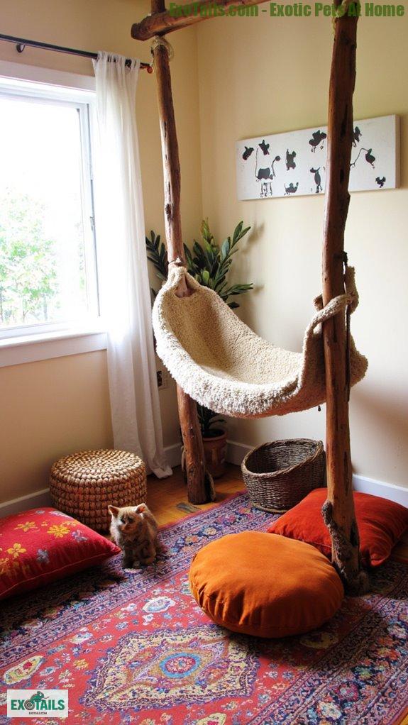 cozy pet relaxation spaces