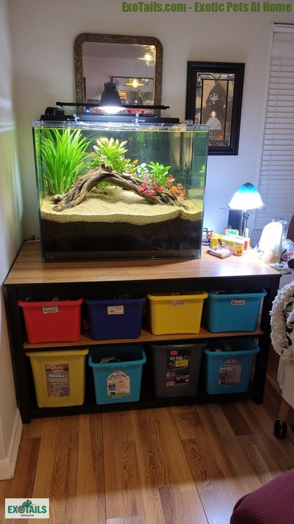 creating a cozy habitat