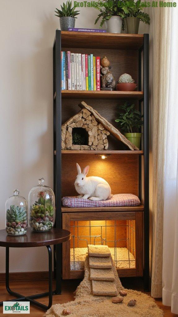 creative small mammal habitats