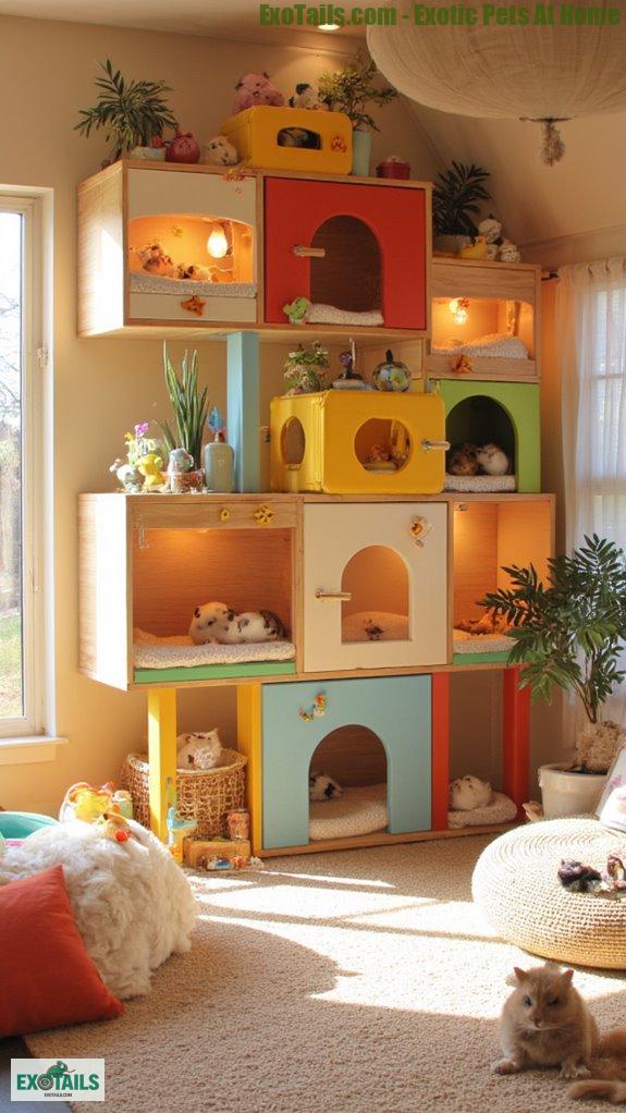 customizable cozy pet habitats