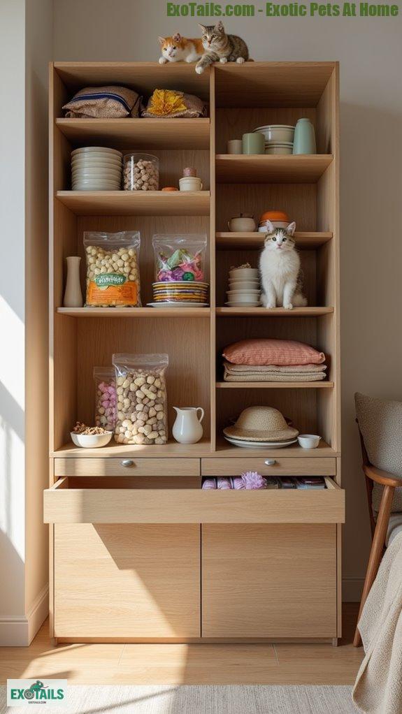 customizable modular pet storage