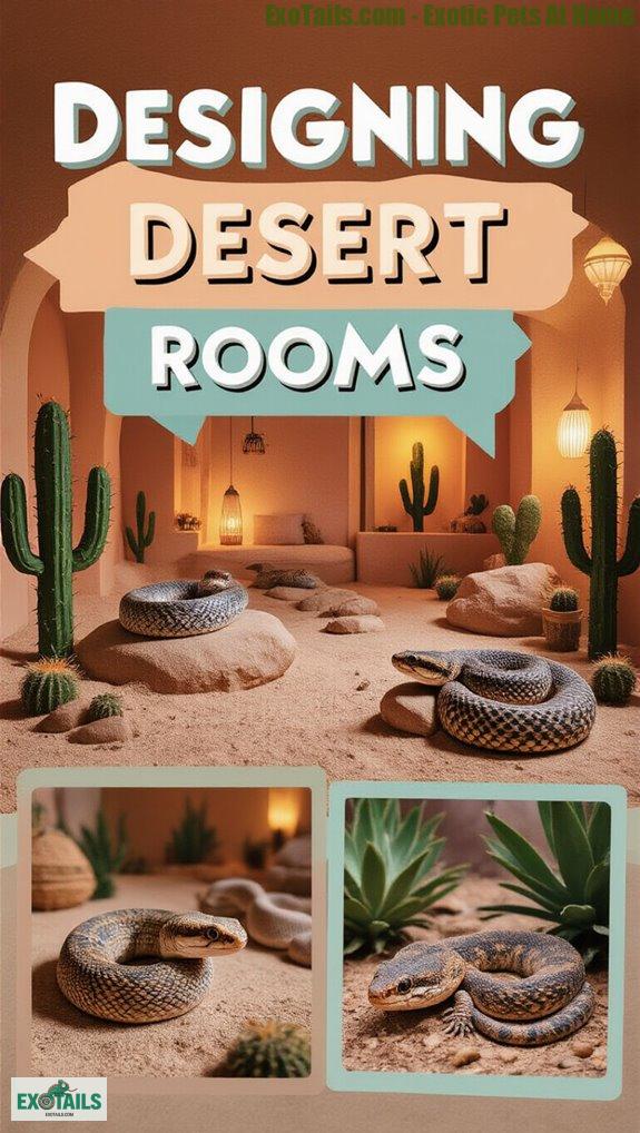 desert habitat for snakes