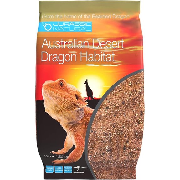 desert habitat substrate for dragons