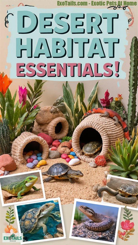 desert pet habitat essentials