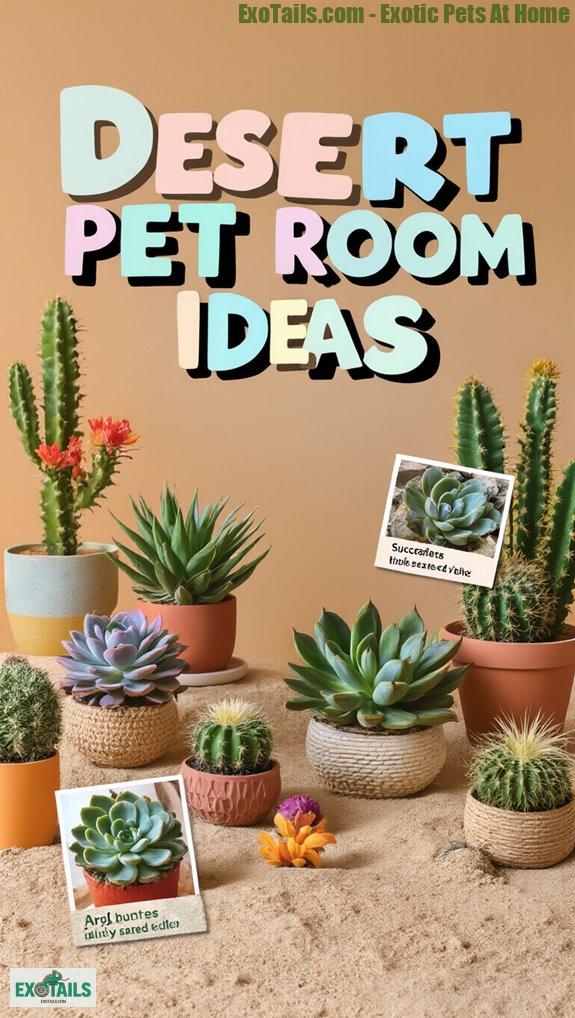 desert pet room plants