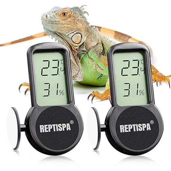 Reptile Thermometer Hygrometer Pack (Digital LCD)