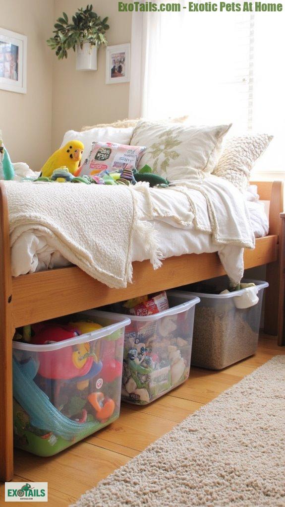 discreet under bed storage solutions