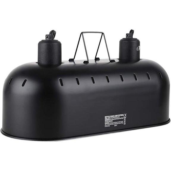 DXOPHIEX 15 Dual Reptile Light Fixture (150W)