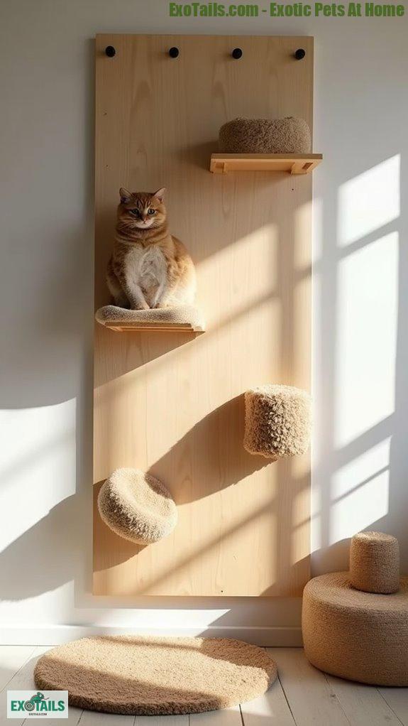 durable comfortable cat climbing materials