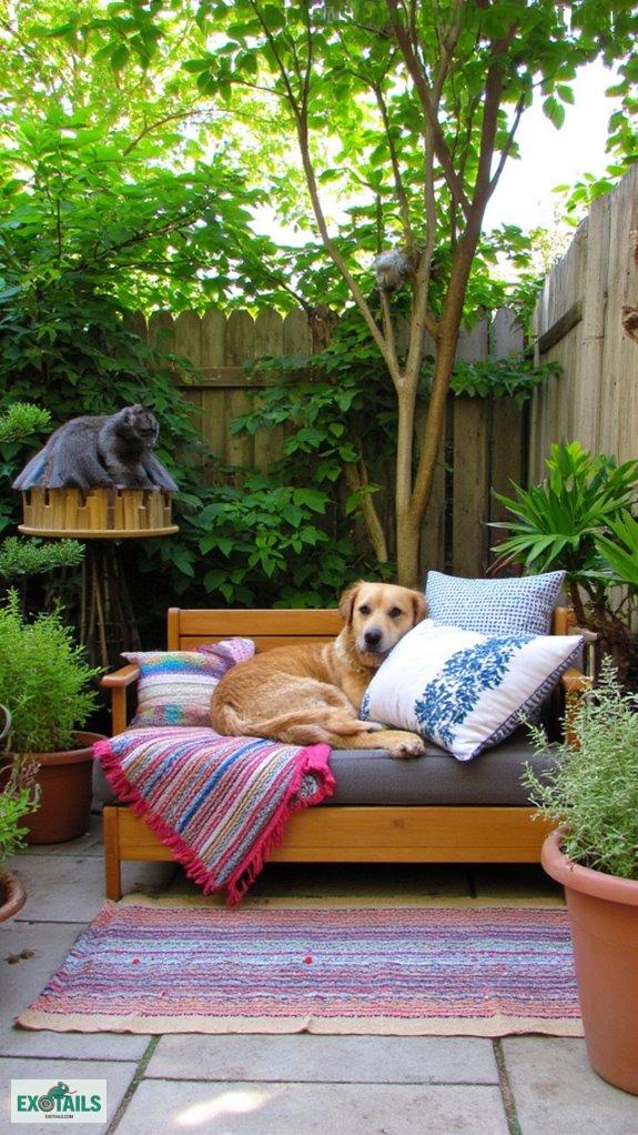 eco friendly outdoor pet furniture