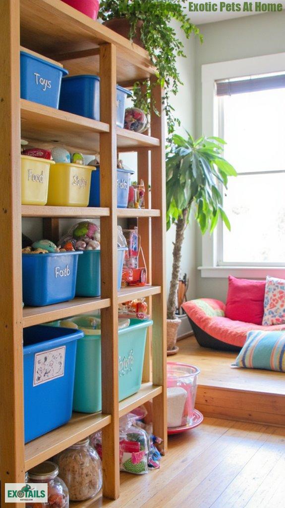 efficient labeling for organization