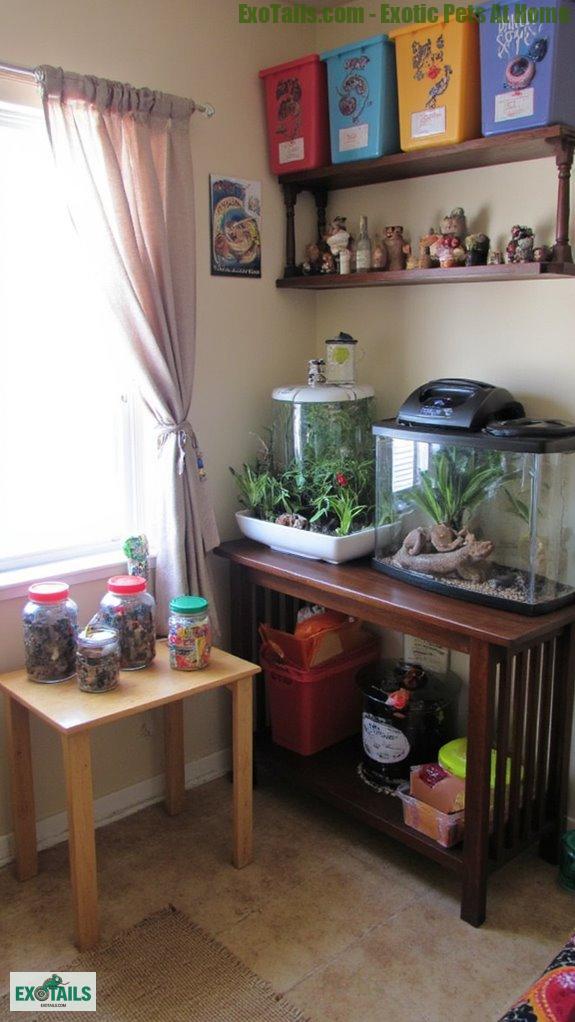 efficient reptile supply organization