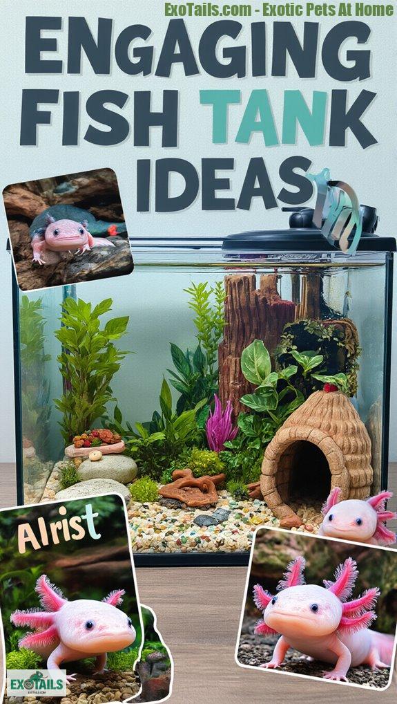 engaging fish tank themes