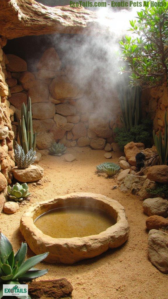enhancing reptile habitat aesthetics