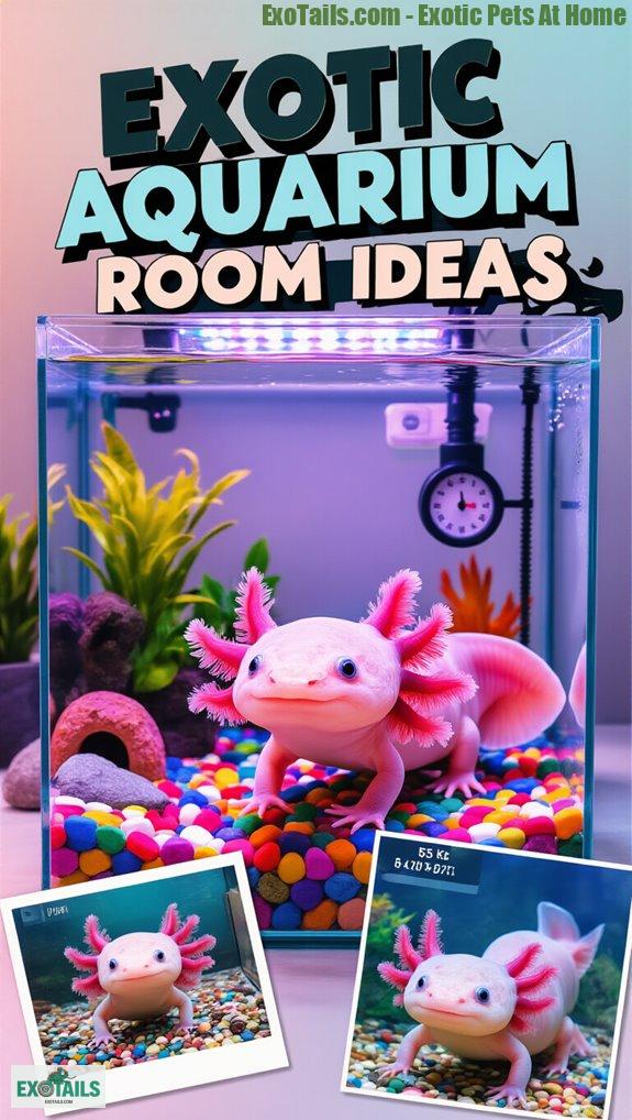 exotic aquarium room designs