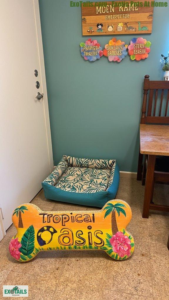 exotic canine signage experience