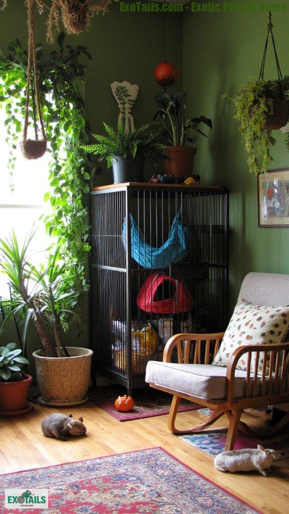 exotic pet friendly decor